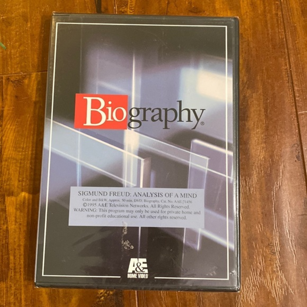 Biography - Sigmund Freud: Analysis of a Mind (A&E‎ DVD Archives) NEW Sealed DVD